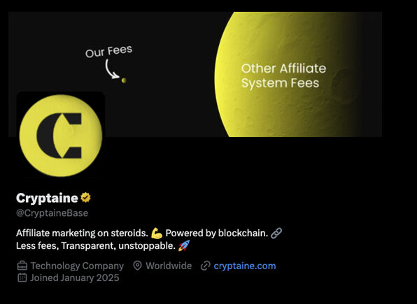 Cryptaine Socials Are Live!