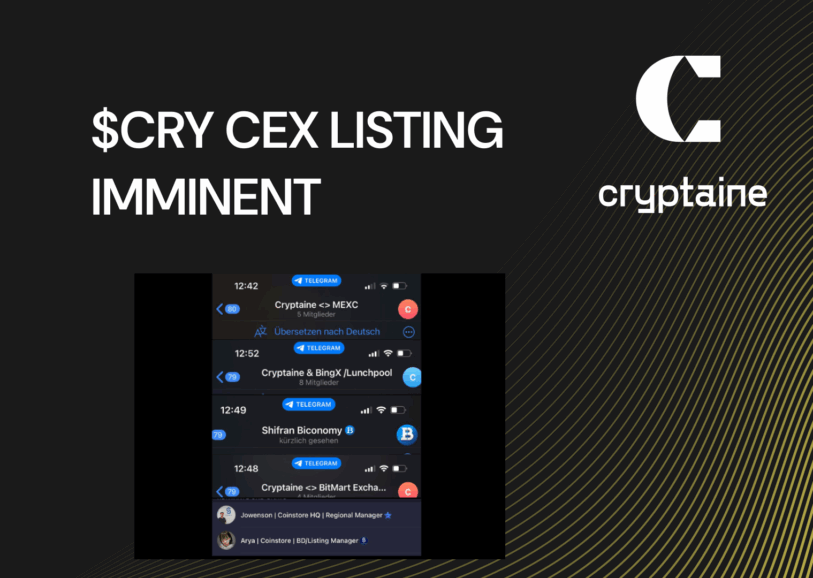 Your Vote, Our Future: Which CEX Will List $CRY First?