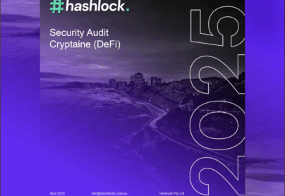 Cryptaine Audit Results