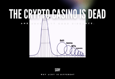 The crypto casino is dead. And honestly? Good riddance.